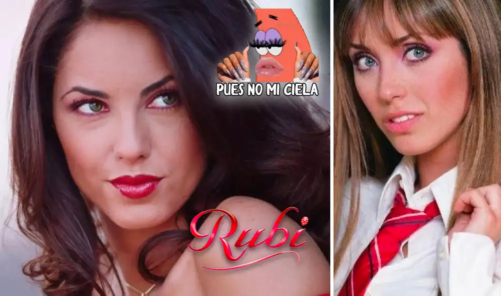 "Rubí" con Bárbara Mori se estrenó en 2004 y catapultó a la fama internacional a su estrella protagonista. Foto: composición LR/Televisa/Pinterest