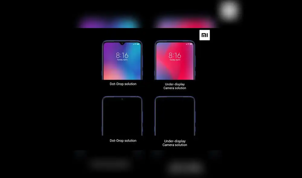Xiaomi: Así funcionará la cámara frontal escondida de su nuevo smartphone [FOTOS]