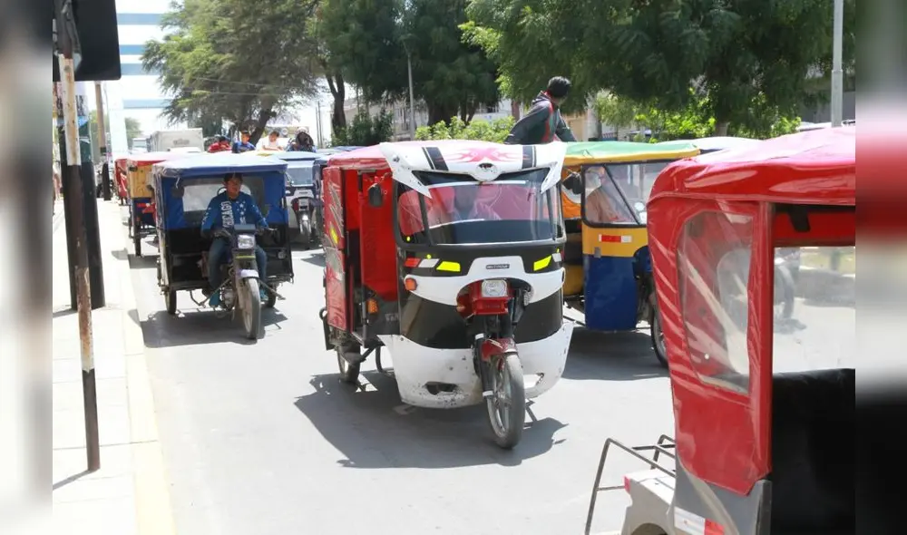 Mototaxistas esperan modificatoria de ordenanza N°229. Foto: La República.
