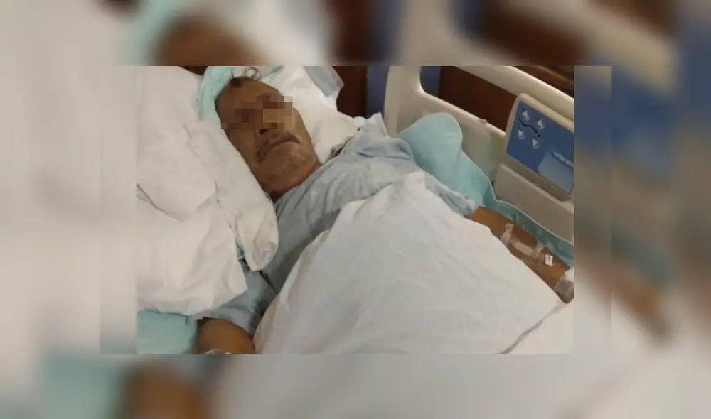 Indigente que fue golpeado salvajemente llora antes de morir con su perro al lado [VIDEO]