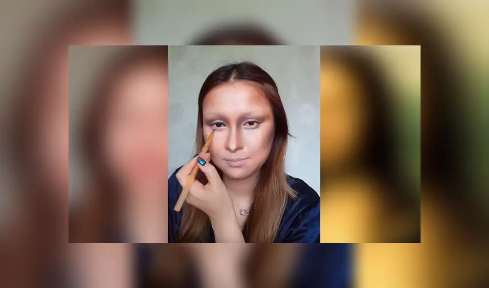 En YouTube se volvió viral una chica china que se transformó en la Mona Lisa. En YouTube se volvió viral una chica china que se transformó en la Mona Lisa.