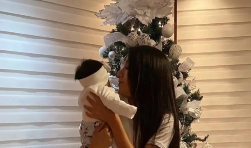 Samahara Lobatón dedicó un emotivo saludo navideño en sus redes sociales. Foto: Samahara Lobatón / Instagram