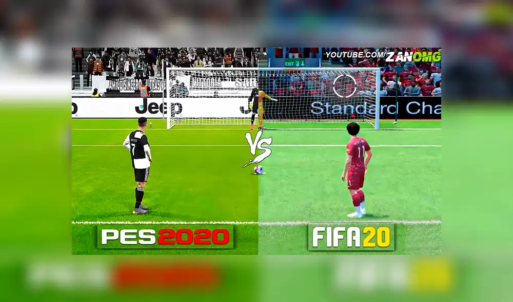 ¿FIFA 20 o PES 2020? Queda poco para elegir y la primera comparativa entre los juegos de Konami y EA Sports ya apareció. ¡Revísala ya! La pelea está reñida. ¿FIFA 20 o PES 2020? Queda poco para elegir y la primera comparativa entre los juegos de Konami y EA Sports ya apareció. ¡Revísala ya! La pelea está reñida.