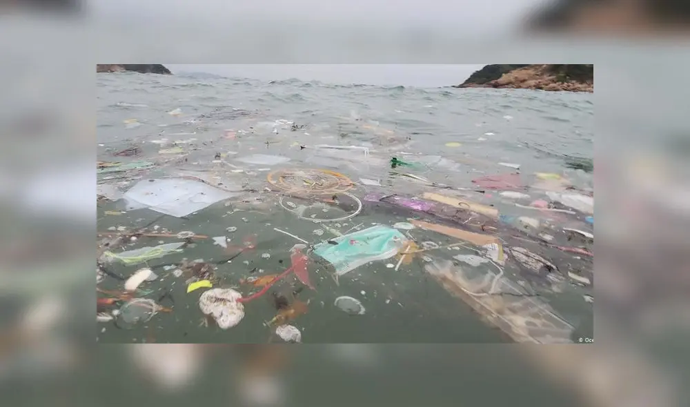 Investigadores encontraron los implementos de seguridad utilizados durante la pandemia en siete grandes ríos de Europa en junio. Foto: referencial /ocean asia