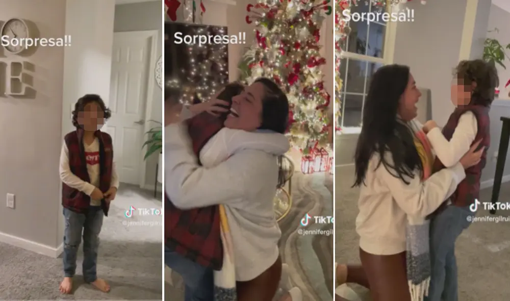 Miles de usuarios quedaron conmovidos al ver esta escena. Foto: composición LR/TikTok/@jennifergilruiz Miles de usuarios quedaron conmovidos al ver esta escena. Foto: composición LR/TikTok/@jennifergilruiz