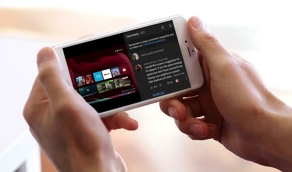 La novedad está disponible en la aplicación de YouTube para Android. Foto: composición/La República