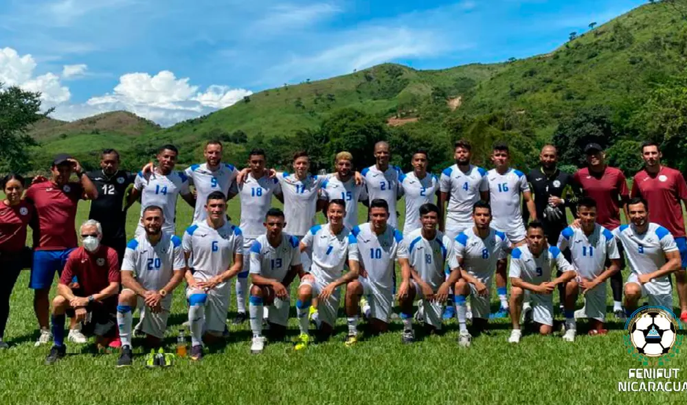 Honduras y  Nicaragua juegan este sábado un amistoso internacional de la fecha FIFA. Foto: Twitter de @Fenifutnica