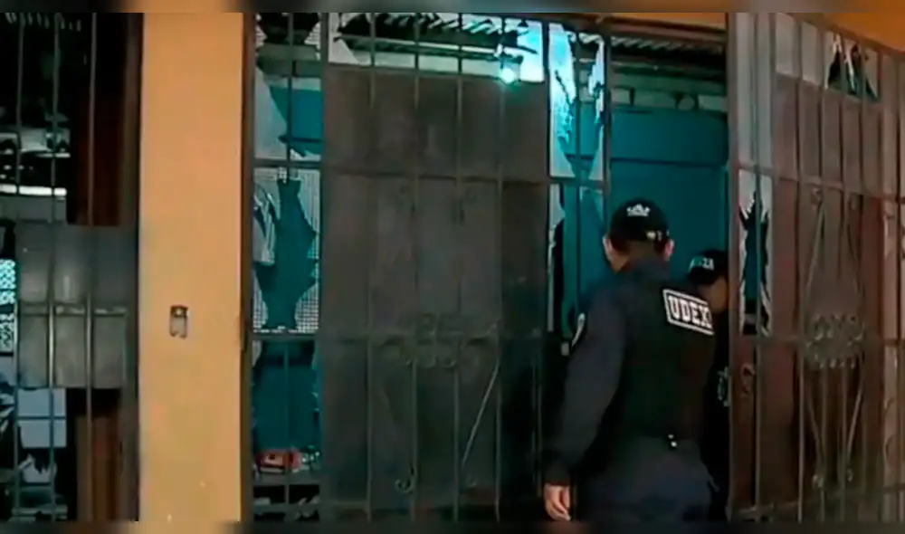 Policía investiga atentado en centro educativo. Foto Referencial.