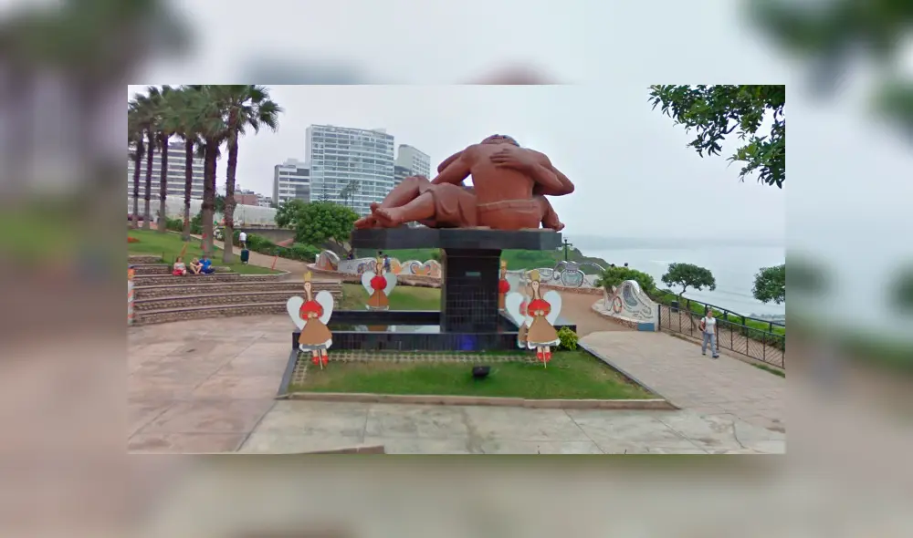 Google Maps: realiza recorrido por el 'Parque del amor' en Miraflores y descubre lo inesperado [FOTOS]