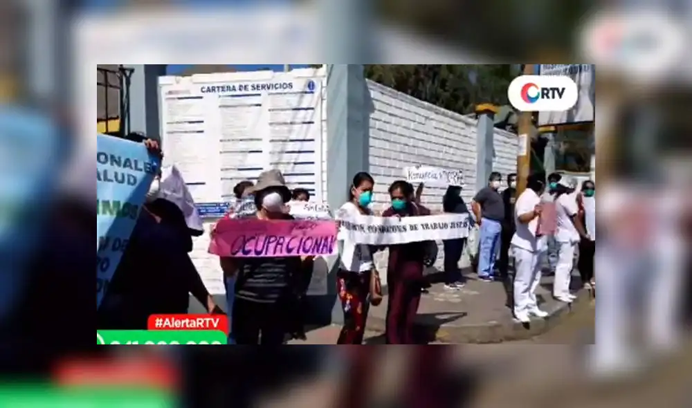 Quejas del Hospital Hipólito Unanue. Créditos: URPI-GLR. Quejas del Hospital Hipólito Unanue. Créditos: URPI-GLR.