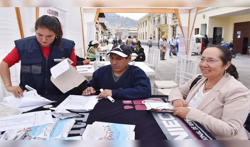 Cajamarca: ciudadano de 48 años gestiona por primera vez su DNI