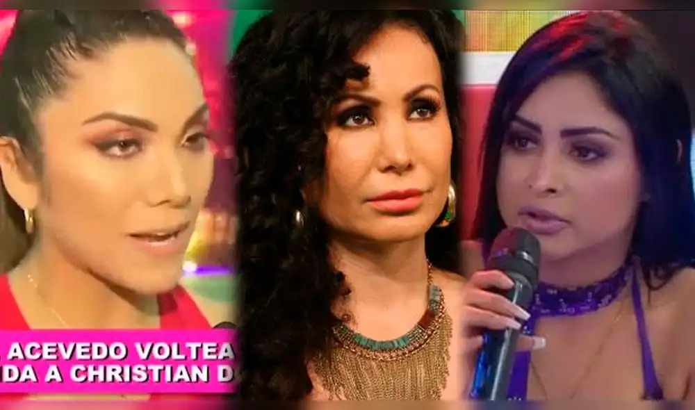 Janet Barboza crítica a la 'Chabelita' por entrometerse en la relación de Pamela Franco y Christian Domínguez. Foto: Composición Janet Barboza crítica a la 'Chabelita' por entrometerse en la relación de Pamela Franco y Christian Domínguez. Foto: Composición