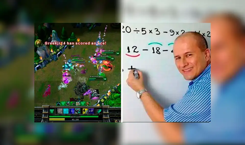 El famoso profesor da divertidas clases de matemáticas, física y química y tiene 4 millones de suscriptores en YouTube.