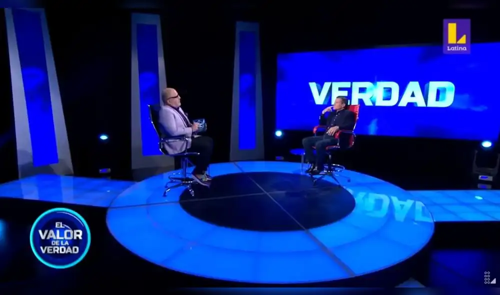 Miguel Barraza evita pregunta sobre su hijo en "El Valor de la Verdad". Foto: Captura