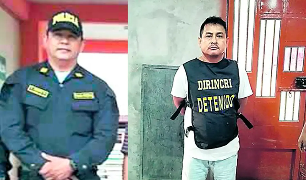 Izq.: Suboficial Gustavo Encinas. Der.: Cabecilla. Roger López Pérez (a) 'Patón' dirigía la banda desde su celda en el penal.