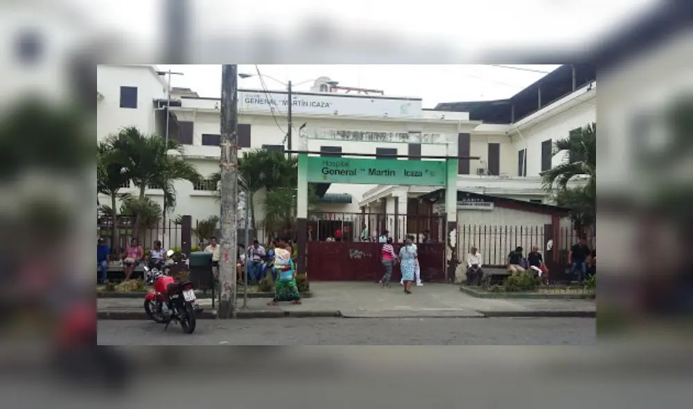 Hospital Martín Icaza de Babahoyo, donde estuvo internado el fallecido. Fuente: Diario El Río / foto referencial. Hospital Martín Icaza de Babahoyo, donde estuvo internado el fallecido. Fuente: Diario El Río / foto referencial.