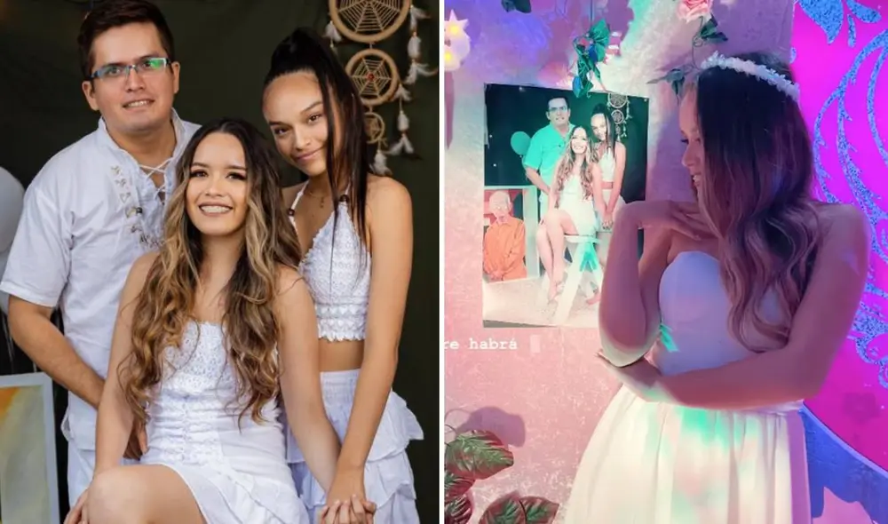 Kiara Lozano se bautizó y compartió este momento con sus seguidores. Foto: Kiara Lozano/Instagram