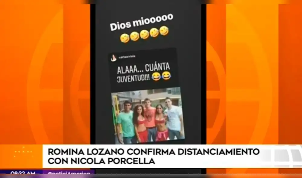 Romina Lozano confirma fin de relación sentimental con Nicola Porcella [VIDEO]