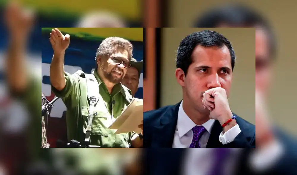 Iván Márquez y Juan Guaidó. Foto: composición/ EFE. Iván Márquez y Juan Guaidó. Foto: composición/ EFE.