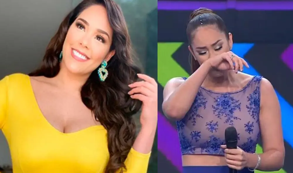 Karen Schwarz le dijo adiós a Latina Televisión con una emotiva publicación en Instagram, después de 11 años al aire. Foto: Composición La República/Karen Schwarz/Instagram/Captura Latina TV