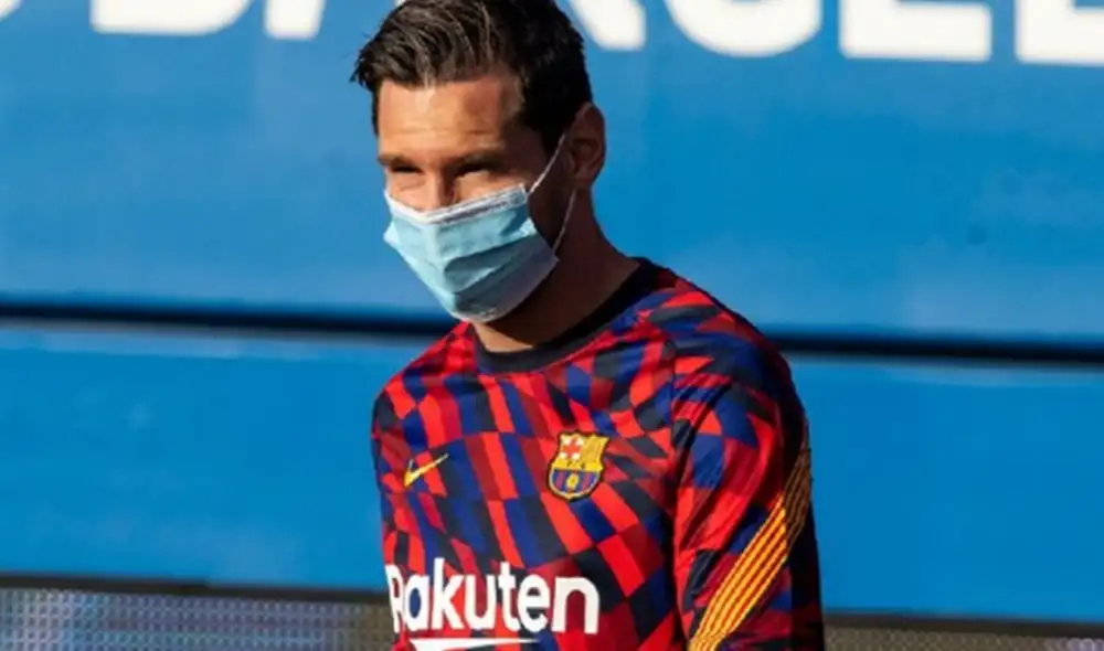 Barcelona vs Nástic con Lionel Messi