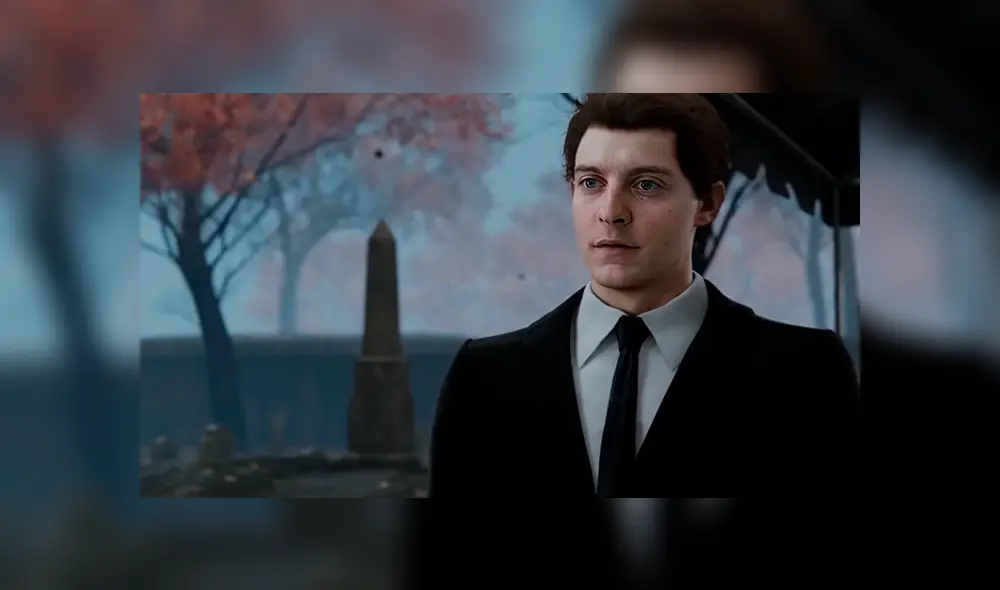 Tobey Maguire como Peter Parker en Marvel's Spider-Man: Fotocaptura: BabyZone.