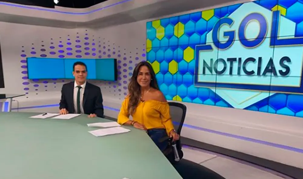 Alexandra del Solar levanta su voz de protesta en pleno programa de Gol Perú. Alexandra del Solar levanta su voz de protesta en pleno programa de Gol Perú.