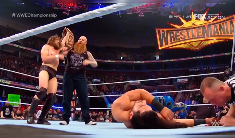 WWE Fastlane 2019: Daniel Bryan retiene el campeonato de WWE en triple amenaza 