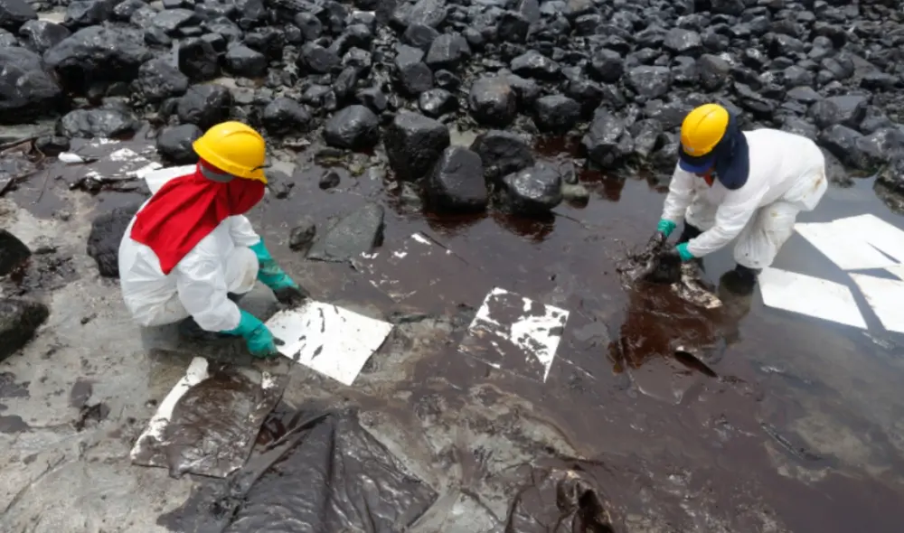 Contaminación producida por el crudo viene afectando a miles de familias. Foto: Carlos Contreras/La República Contaminación producida por el crudo viene afectando a miles de familias. Foto: Carlos Contreras/La República