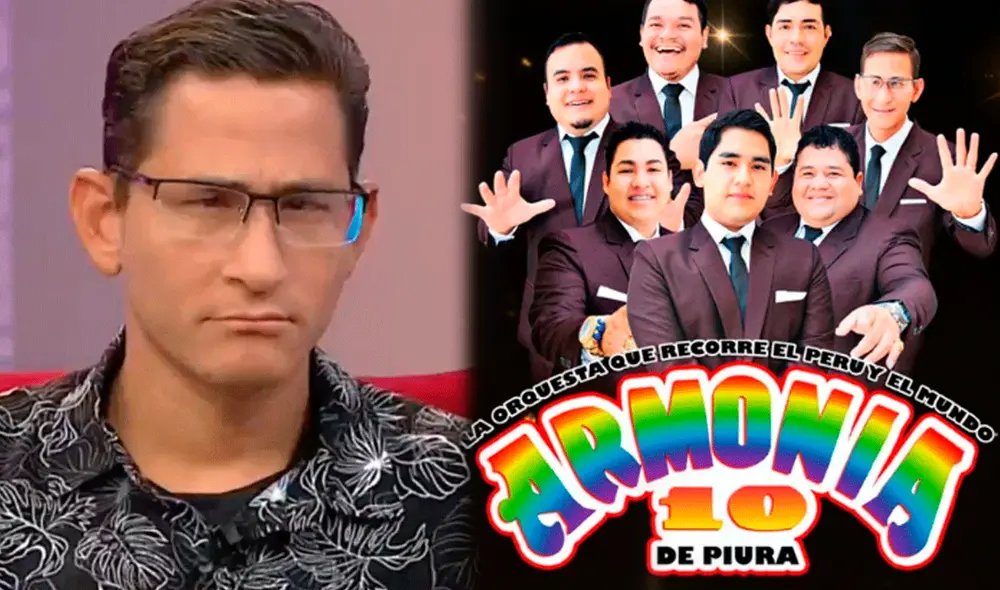 Armonía 10: Leiser Paladines fue presentado como el animador de Walther Lozada y orquesta. Foto: composición LR/ATV/Facebook/Armonia 10