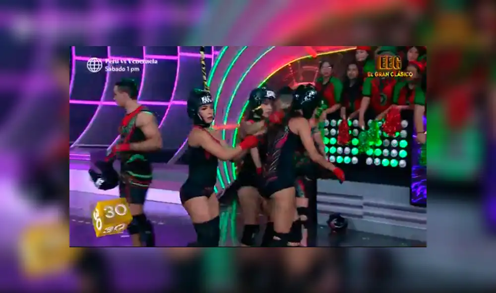 Esto es Guerra: Romina Lozano no pudo contener las lágrimas tras lesionarse en vivo