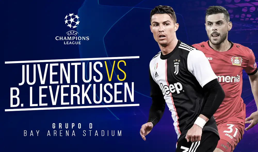 Juventus enfrenta al Leverkusen por la Champions League. Juventus enfrenta al Leverkusen por la Champions League.