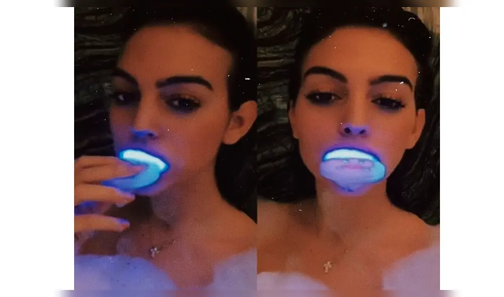 Georgina Rodríguez difunde grabación desnuda en la bañera y enciende las redes [VIDEO]