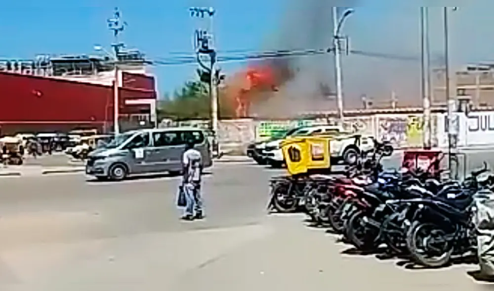 Incendió logró ser controlado, evitando tragedia mayor. Incendió logró ser controlado, evitando tragedia mayor.