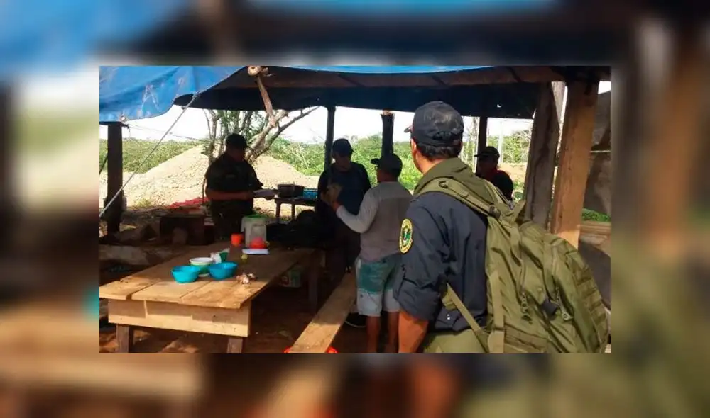 Destruyen herramientas de mineros ilegales valorizados en cerca de 3 millones y medio de soles [FOTOS]