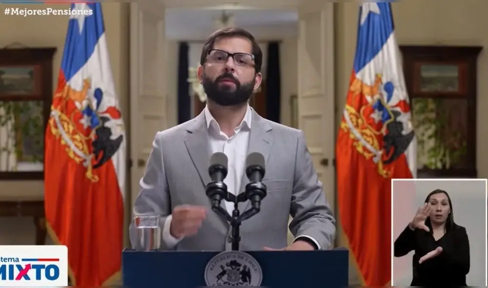 Boric Chile pensiones