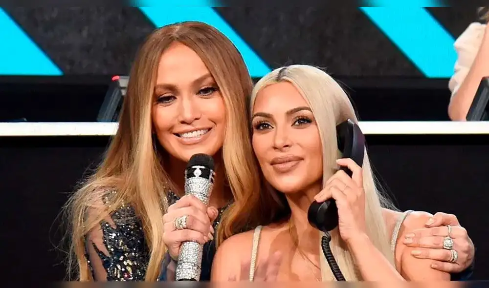 Jennifer Lopez y Kim Kardashian