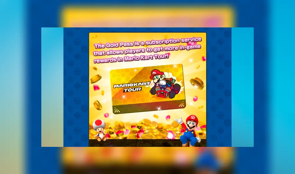 Mario Kart Tour ofrece un servicio de suscripción a 4,99 dólares mensuales ¿Te parece adecuado el rumbo de Nintendo con los juegos móviles? Mario Kart Tour ofrece un servicio de suscripción a 4,99 dólares mensuales ¿Te parece adecuado el rumbo de Nintendo con los juegos móviles?