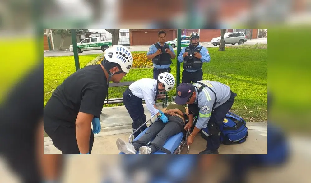 Agraviada fue llevada a la clínica Maison de Santé y se presume que inhaló un somnífero. (Foto: Municipalidad de Surco)