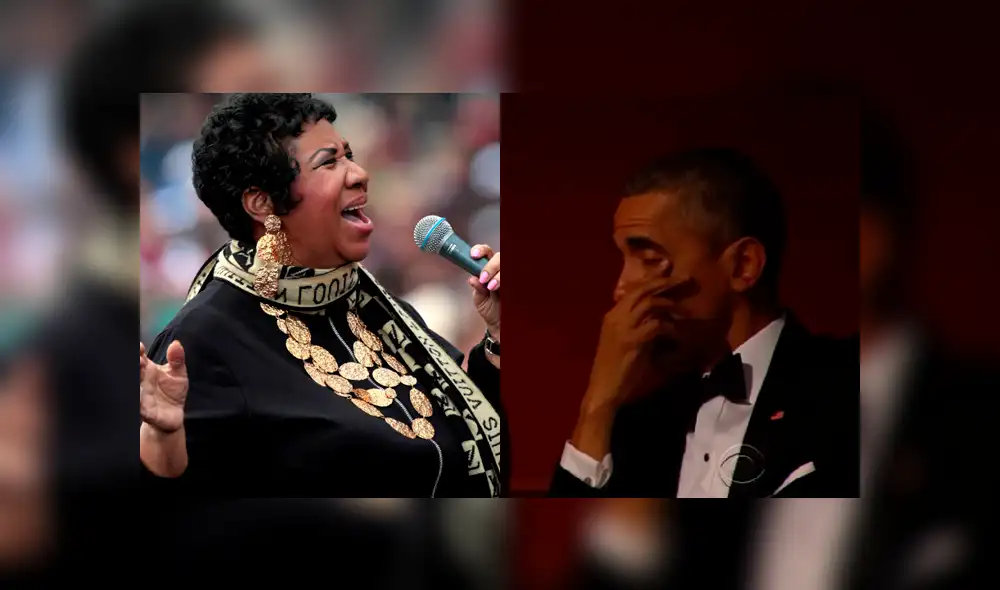 Aretha Franklin y la vez que su voz hizo llorar a Barack Obama [VIDEO] 