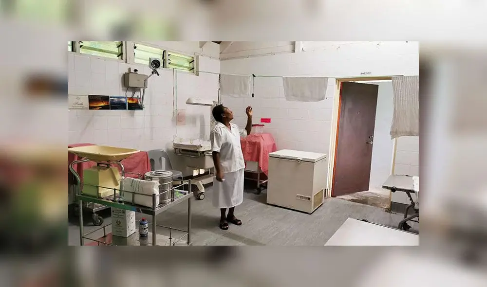 La sala de trabajo en una clínica de Papúa Nueva Guinea. Foto: The Guardian