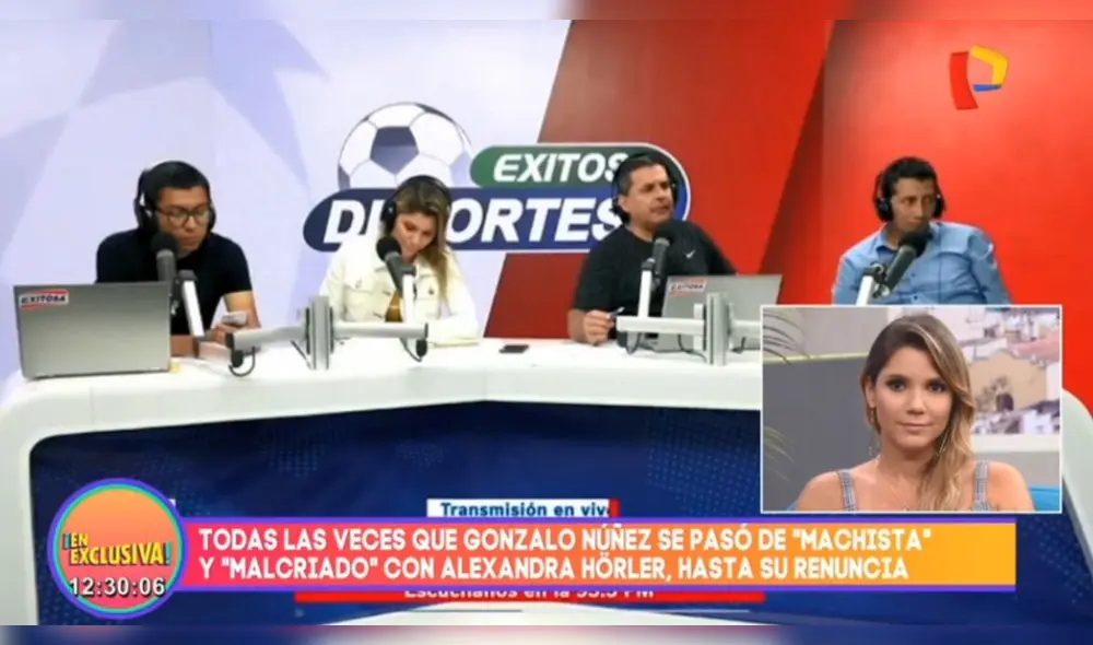 Alexandra Horler tuvo varias discusiones con Gonzalo Núñez. Alexandra Horler tuvo varias discusiones con Gonzalo Núñez.