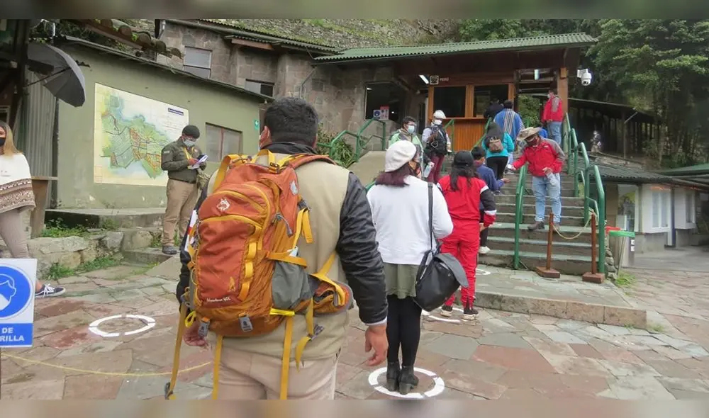 Actualmente Machupicchu recibe un promedio de 300 a 500 visitantes diarios. Foto: La República. Actualmente Machupicchu recibe un promedio de 300 a 500 visitantes diarios. Foto: La República.