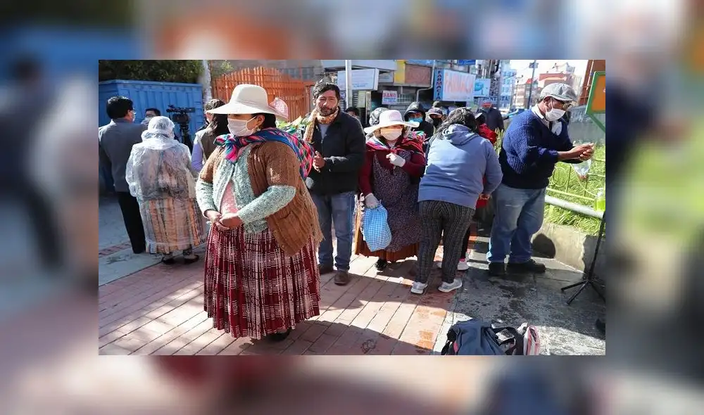 Bolivia reportó este jueves 1.167 infectados y 61 fallecidos por coronavirus. Foto: EFE