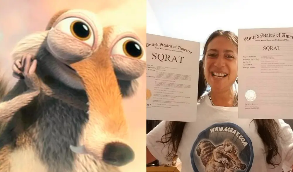 Ivy 'Supersonic' Silberstein llegó a un acuerdo con Disney, ahora dueña de Blue Sky Studios, por los derechos de Scrat. Foto: composición LR/Disney/@IWantJustice Ivy 'Supersonic' Silberstein llegó a un acuerdo con Disney, ahora dueña de Blue Sky Studios, por los derechos de Scrat. Foto: composición LR/Disney/@IWantJustice