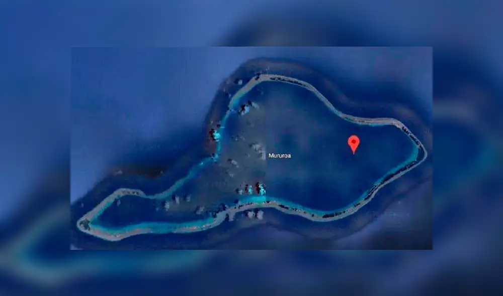 Google Maps: ¿Por qué censuraron la isla Mururoa? Esta es la espeluznante razón que te hará temblar [FOTOS]