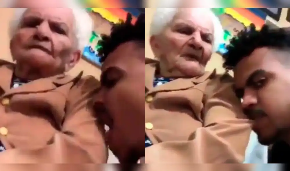 Facebook Viral: Mordió el brazo de su abuela y ella le dio una dura lección [VIDEO]