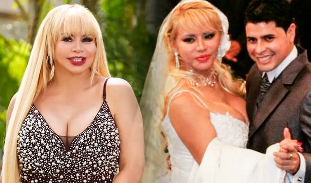 Susy Díaz y Andy V se casaron en 2011 frente a las cámaras del programa de Magaly Medina. Foto: composición LR/Facebook/Magaly TV