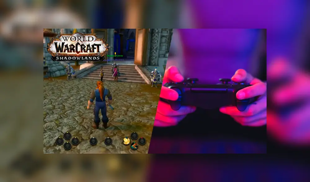Códigos de World of Warcraft Shadowlands revelan que se podría jugar con mando.