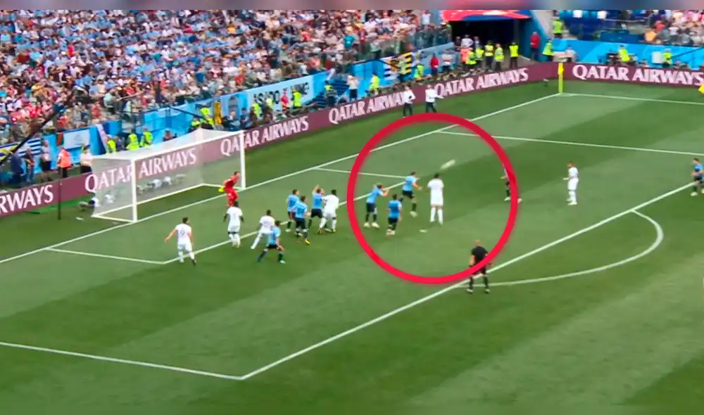 Uruguay vs Francia: El gol de Raphael Varane que fue el 1-0 [VIDEO]